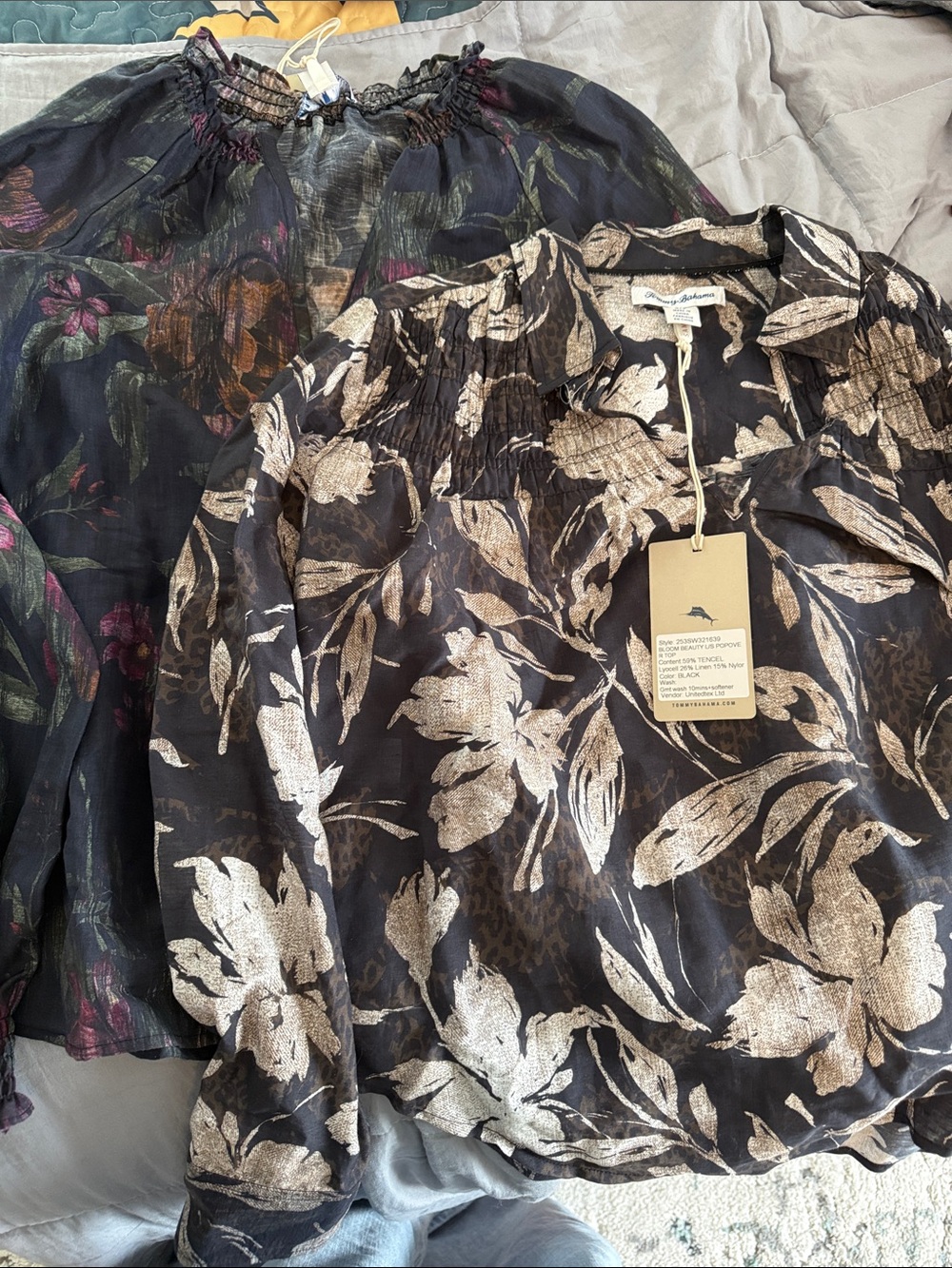 NWT Tommy bahama small 2 tops